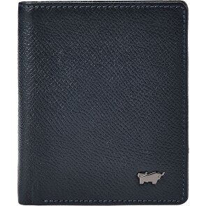 Braun Büffel Robin Étui pour cartes de crédit Protection RFID Cuir véritable 8 cm