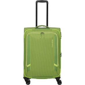 Travelite Corsiica 4 roulettes Trolley M 67 cm avec soufflet d'extension