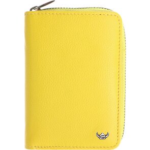 Golden Head Madrid Porte-monnaie Protection RFID Cuir véritable 11.5 cm