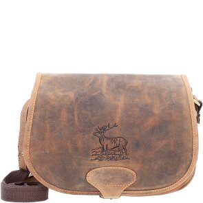 Greenburry Vintage Hunting Bag Sac à bandoulière en cuir 30 cm