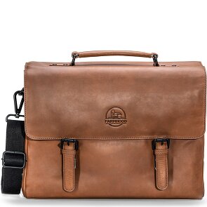 Farmhood Serviette Nashville XXL 3 compartiments cuir 39 cm