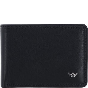 Golden Head Polo Porte-monnaie Protection RFID Cuir véritable 10 cm