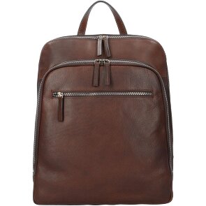 Leonhard Heyden Roma sac à dos en cuir 40 cm compartiment pour ordinateur portable