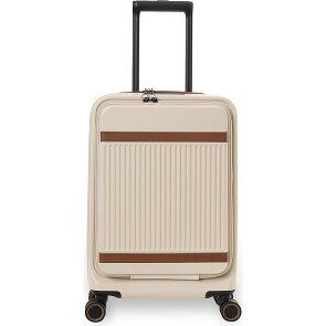 The Chesterfield Brand Zuna 4 roulettes Trolley de cabine S 55 cm Compartiment pour ordinateur portable