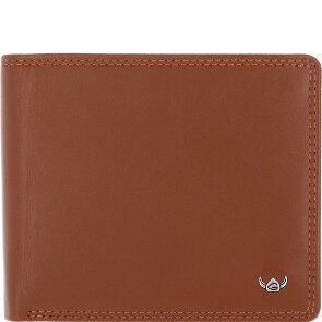 Golden Head Polo Porte-monnaie Protection RFID Cuir véritable 12 cm