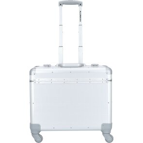 Alumaxx Valise de pilote à 4 roulettes 47 cm, compartiment pour ordinateur portable