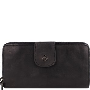 Harbour 2nd Anchor Love Porte-monnaie Protection RFID Cuir véritable 19 cm