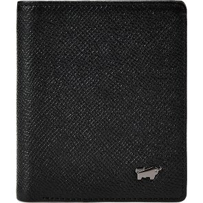 Braun Büffel Robin Étui pour cartes de crédit Protection RFID Cuir véritable 8 cm