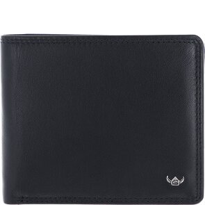 Golden Head Polo Porte-monnaie Protection RFID Cuir véritable 12 cm