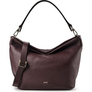 abro Ebony Sac à bandoulière Cuir véritable 39 cm