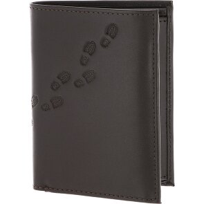 oxmox Leather Porte-monnaie Protection RFID Cuir véritable 10 cm
