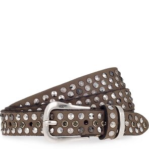 b.belt Ceinture à rivets Cuir véritable