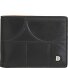  Up Porte-monnaie Protection RFID Cuir 11 cm Modéle black-orange