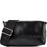 Elvira Sac à bandoulière Cuir véritable 25 cm Modéle black