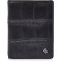  Porte-monnaie Protection RFID Cuir 8 cm Modéle black