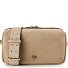  Shoulder Horizontal Sac à bandoulière Cuir véritable 25 cm Modéle beige-grigio