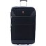  2100 2 roulettes Trolley 72 cm avec soufflet d'extension Modéle black