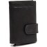  Iriona Porte-monnaie Protection RFID Cuir véritable 7.5 cm Modéle black
