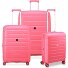  Starlight 3.0 4 roulettes Set de valises 3 pièces avec soufflet d'extension Modéle coral pink