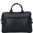  Attaché-case Cuir véritable 40 cm Compartiment ordinateur Modéle schwarz