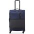  Metropolitan 4 roulettes Trolley 66 cm avec soufflet d'extension Modéle blue