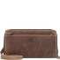  Vintage Portefeuille d'embrayage Protection RFID Cuir 21 cm Modéle brown