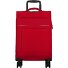  Monthélys 4 roulettes Trolley de cabine 55 cm avec soufflet d'extension Modéle red