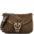  Love Satchel Mini Sac à bandoulière Cuir véritable 20 cm Modéle verde oliva