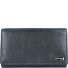  Black Nappa Porte-monnaie en cuir RFID 16 cm Modéle black