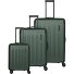  Dynamiic 4 roulettes Set de valises 3 pièces avec soufflet d'extension Modéle grün