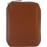  Polo Porte-monnaie Protection RFID Cuir véritable 12.5 cm Modéle cognac