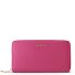  Bologna Leather XL Porte-monnaie zip-around en cuir 19 cm Modéle hot pink