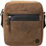  Bow Road barney Sac à bandoulière Cuir 21 cm Modéle darkbrown