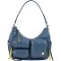  Pocket Sac à bandoulière Cuir véritable 30 cm Modéle denim blue
