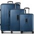  Essentials 14 4 roues Set de valises 3 pièces avec soufflet d'extension Modéle dark blue metallic