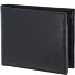  Leather Porte-monnaie Protection RFID Cuir véritable 12 cm Modéle schwarz-freedom lion