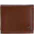  Polo Porte-monnaie Protection RFID Cuir véritable 10 cm Modéle cognac