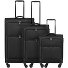  Dynamo 4 roulettes Set de valises 3 pièces Modéle black