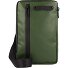  Upcycled Tarpaulin Mini sac à bandoulière 14 cm Modéle olive
