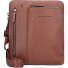  Black Square Sac à bandoulière en cuir 24 cm Modéle cuoio tabacco