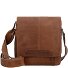  Wax Pull Up Sac à bandoulière Cuir 22 cm Modéle cognac