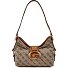  Camden Sac à bandoulière 25 cm Modéle latte logo-cognac