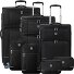  Star 2.0 4 roulettes Set de valises 7 pièces Modéle black