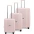  Anthem 4 roues Set de valises 3 pièces avec soufflet d'extension Modéle nebulapink