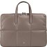  Togean Sacoche ordinateur Cuir véritable 36 cm Modéle taupe
