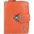  Porte-monnaie Spongy en cuir 9 cm Modéle orange