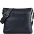  Lysa Sac à bandoulière Cuir véritable 25 cm Modéle navy