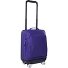  4 roulettes Trolley de cabine 55 cm Compartiment pour ordinateur portable Modéle violet-black