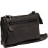  Osaka Sac à bandoulière Cuir véritable 22 cm Modéle black