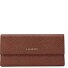  Bologna Leather Porte-monnaie Cuir véritable 19 cm Modéle brown
